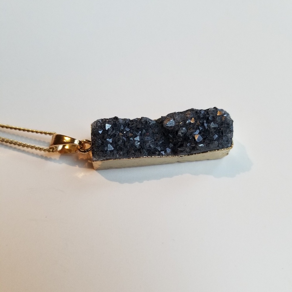 Crystal Druzy Necklace